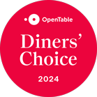 Open Table Diners' Choice Award 2024 for Nikkei Nine